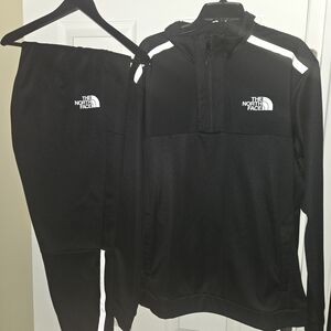 The North Face Black and White Suit